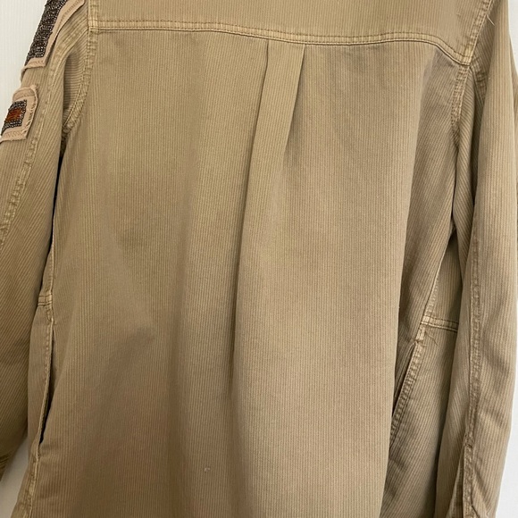 Free People shacket military style size S jacket with side pockets - Picture 8 of 10